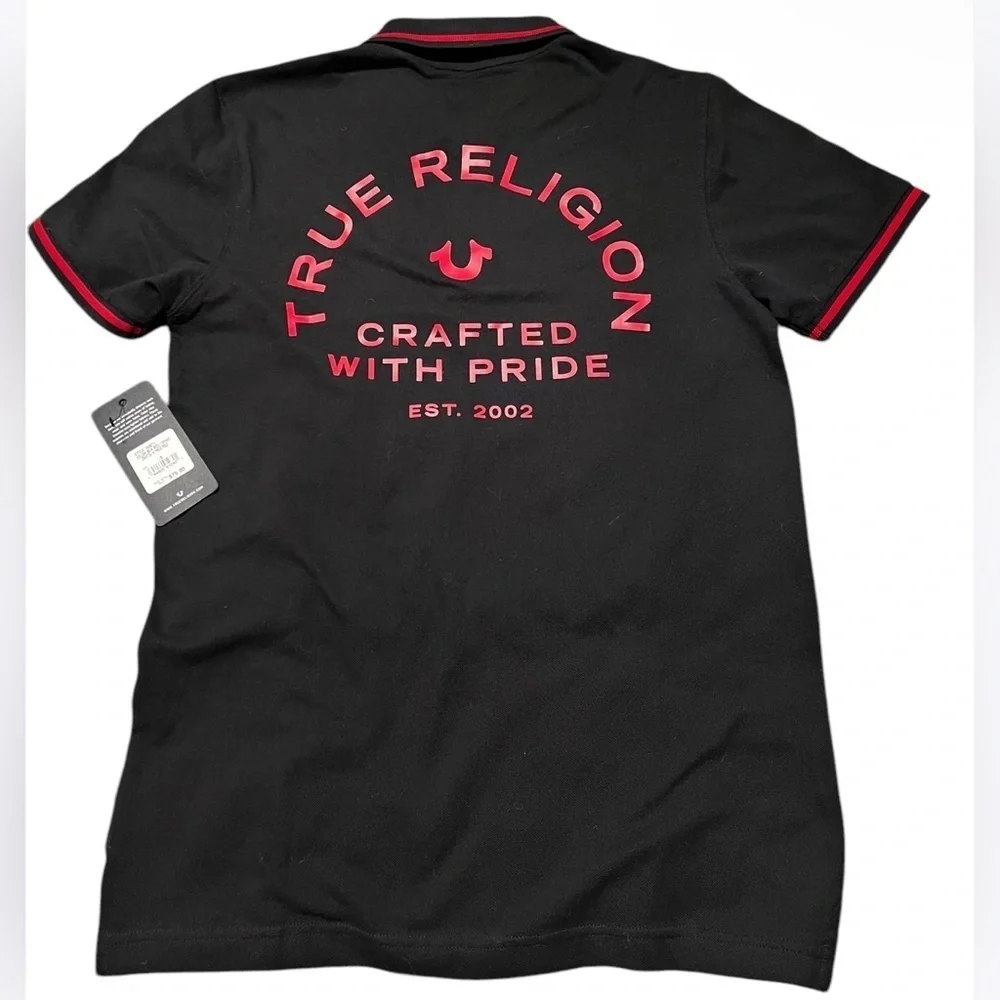 NWT True Religion Men's Crafted with Pride Polo